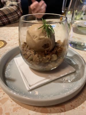 Pear dessert  at Yeah Boy in Windsor