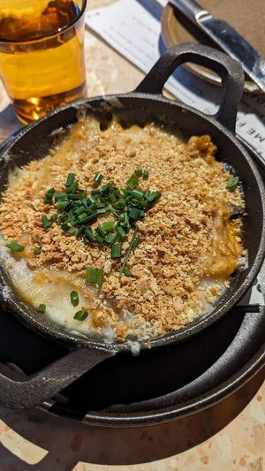 Mac n cheese $19.00 at Yeah Boy in Windsor