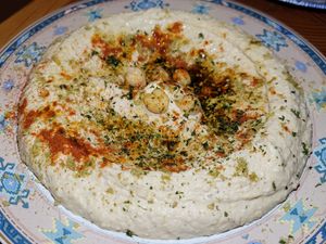 Hummus at Mazal in Los Angeles