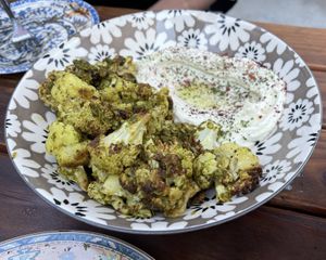Cauliflower and Lsbnah  at Mazal in Los Angeles