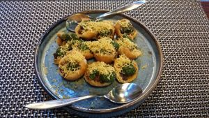 Kachori Chaat at 1947 Restaurant & Bar in East London