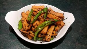 Carrot Chilli Sambharo at 1947 Restaurant & Bar in East London