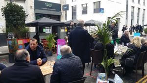 Outside Seating Area at 1947 Restaurant & Bar in East London