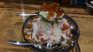 Traditional Indian Ice Gola at 1947 Restaurant & Bar in East London