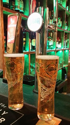 Cobra Beer at 1947 Restaurant & Bar in East London