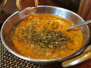 Navratan korma at 1947 Restaurant & Bar in East London