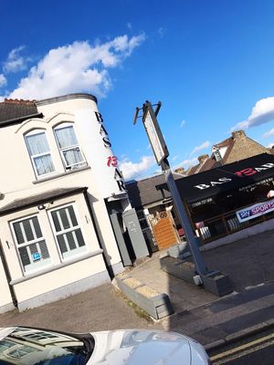 Limited outside seating area at The Bas Bar in Rochester