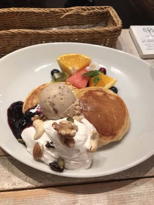 Best pancake 😍 at AIN SOPH.Ginza in Tokyo