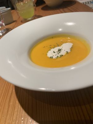 Soup, fine, but again nothing special at AIN SOPH.Ginza in Tokyo