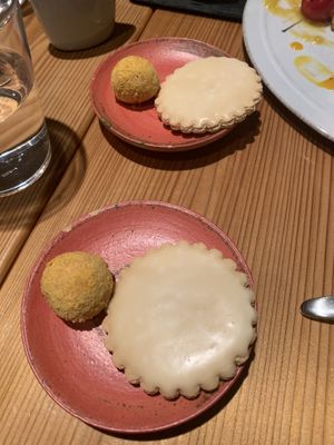 Not good dessert  at AIN SOPH.Ginza in Tokyo