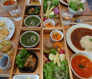 Bento box  at AIN SOPH.Ginza in Tokyo