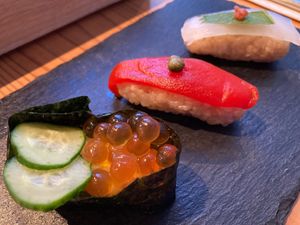 Fourth course: sushi at AIN SOPH.Ginza in Tokyo