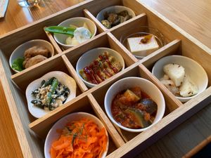 Third course: bento box  at AIN SOPH.Ginza in Tokyo