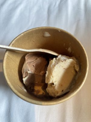 Chocolate and rum and raisin   at AIN SOPH.Ginza in Tokyo