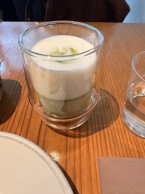 Matcha with soy milk  at AIN SOPH.Ginza in Tokyo