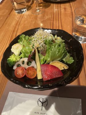 Salad  at AIN SOPH.Ginza in Tokyo