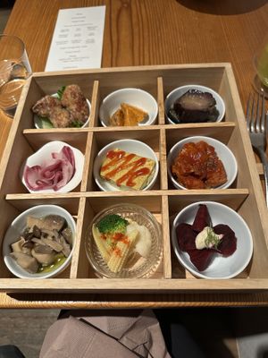 Beautiful bento!  at AIN SOPH.Ginza in Tokyo
