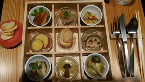 9 items box at AIN SOPH.Ginza in Tokyo