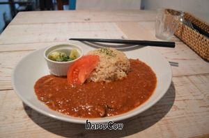 Hayashi Rice plate at AIN SOPH.Ginza in Tokyo