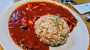 Hayashi rice at AIN SOPH.Ginza in Tokyo