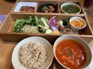 Salad was so good at AIN SOPH.Ginza in Tokyo