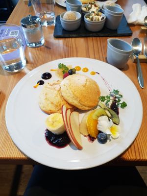 Best vegan pancakes! at AIN SOPH.Ginza in Tokyo