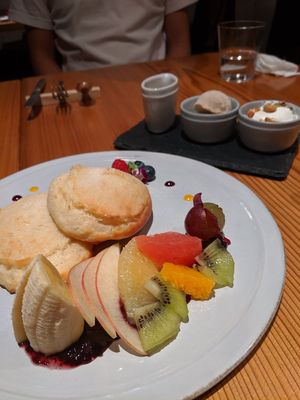pancake dessert at AIN SOPH.Ginza in Tokyo