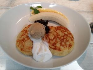 pancakes at ginza at AIN SOPH.Ginza in Tokyo