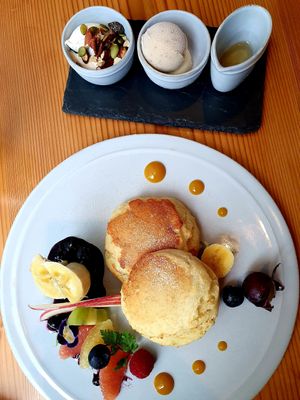 Delicious pancakes at AIN SOPH.Ginza in Tokyo