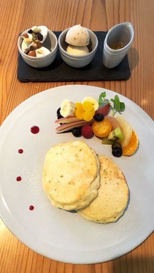Pancakes 🥞  at AIN SOPH.Ginza in Tokyo