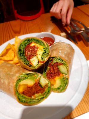 Burrito at AIN SOPH.Ginza in Tokyo