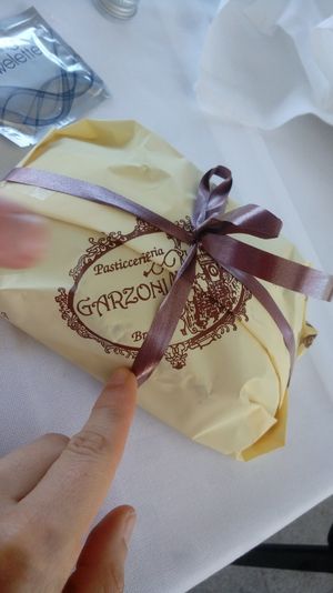 Packaging at Pasticceria Caffetteria Garzoni in Brescia