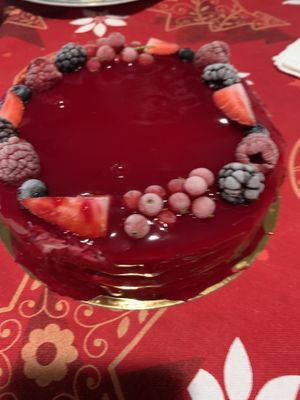 Torta cioccolato e lampone  at Pasticceria Caffetteria Garzoni in Brescia