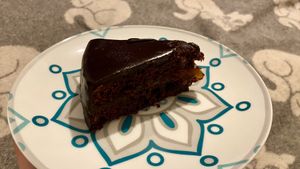 Torta Sacher  at Pasticceria Caffetteria Garzoni in Brescia