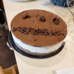 Torta simil cheesecake alla nocciolata at Pasticceria Caffetteria Garzoni in Brescia