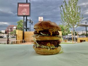 Vegan Big Mac 😍 at Green Machine Grill in Colorado Springs