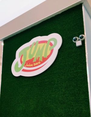 Jump sign at Jump Juice Bar in Maynooth