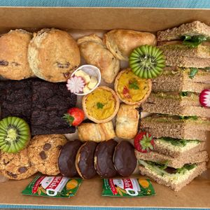 Afternoon Tea for two at Earthly Vegan Caterers in Cardiff