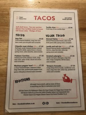   at Overdraft Craft Ale Bar in Winchester