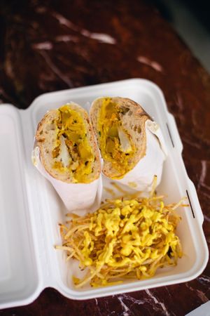 Dwich and Pommes Paille at Plan D - DWICH & Glace in Paris