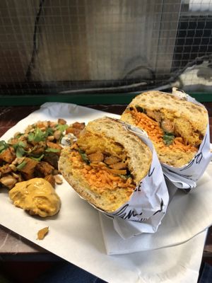 Dwich + sweet potatoes   at Plan D - DWICH & Glace in Paris