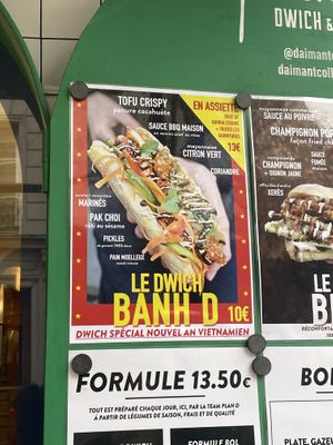 Spécial dwich : Banh D #Veganuary at Plan D - DWICH & Glace in Paris