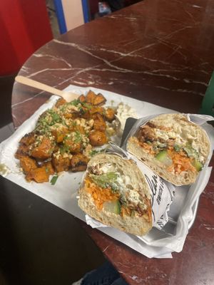 Banh D with sweet potatoes #Veganuary at Plan D - DWICH & Glace in Paris