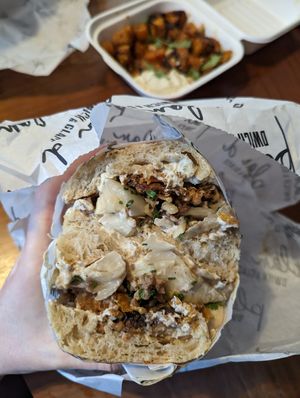 Mushroom sandwich at Plan D - DWICH & Glace in Paris