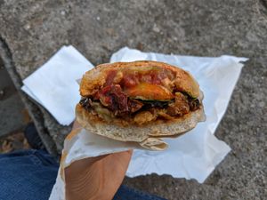 Dwich rouge at Plan D - DWICH & Glace in Paris