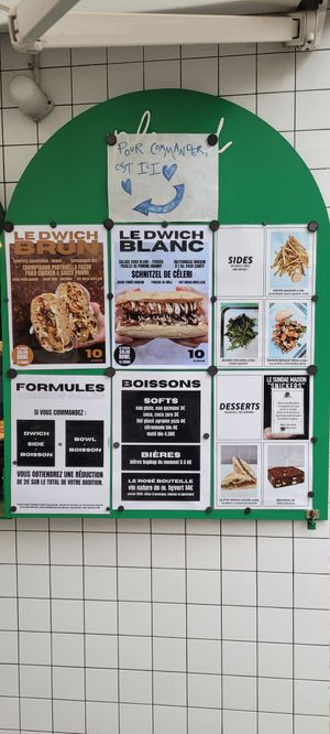  at Plan D - DWICH & Glace in Paris