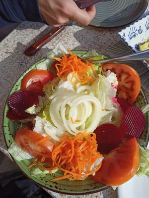 Ensalada (sin aún) at Bar Frasquito in Setenil De Las Bodegas