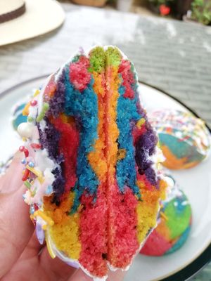 Vegan Unicorn poos at Angel's Sinfully Delicious Cookie Company in Long Eaton