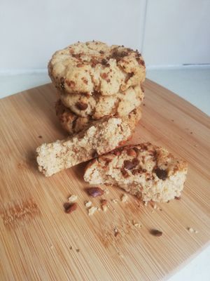 Vegan Peanut butter whiskey at Angel's Sinfully Delicious Cookie Company in Long Eaton