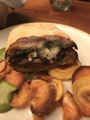 Pesto sandwich  at Suna in Bogota